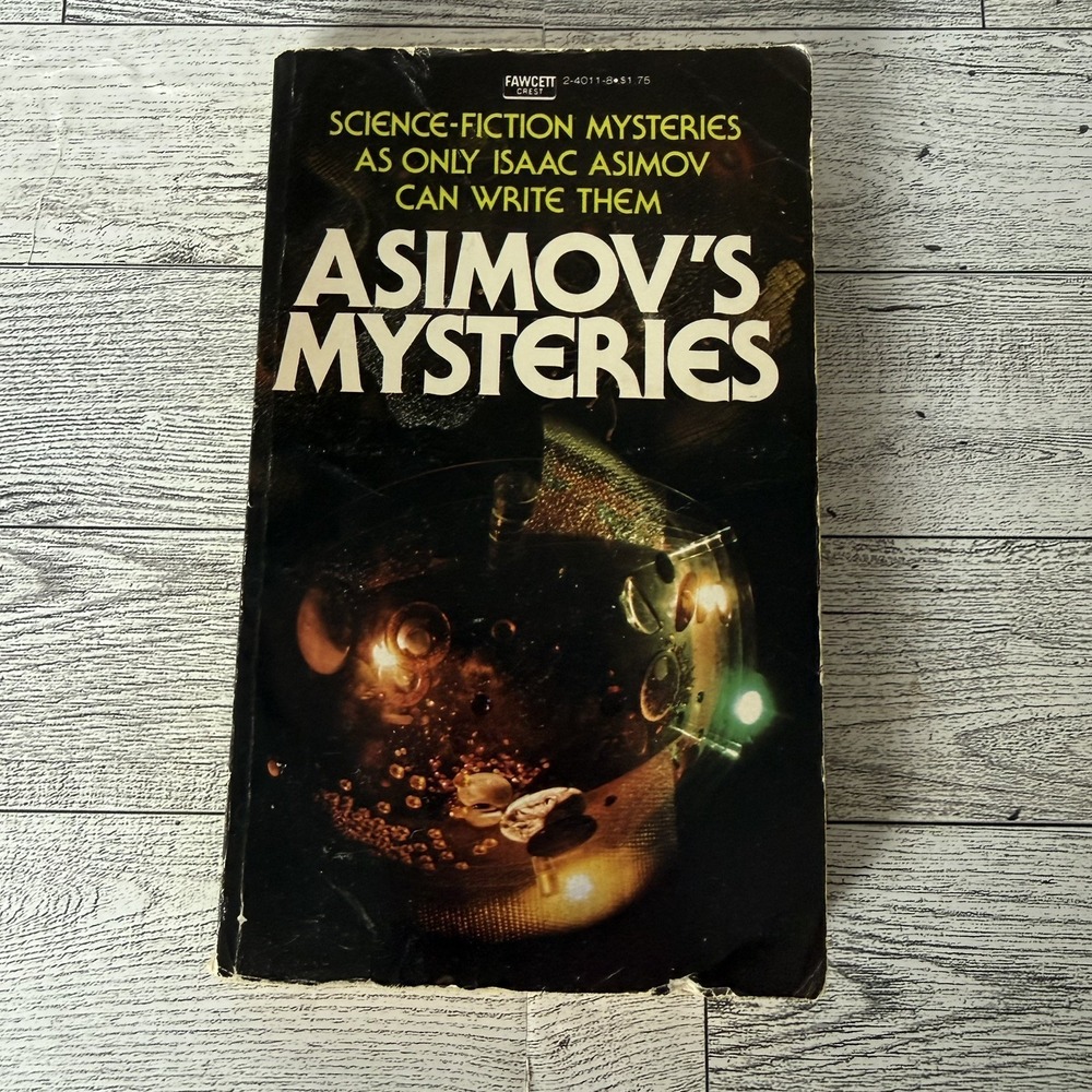 Asimov's Mysteries by Isaac Asimov 1968 Fawcett Crest Paperback